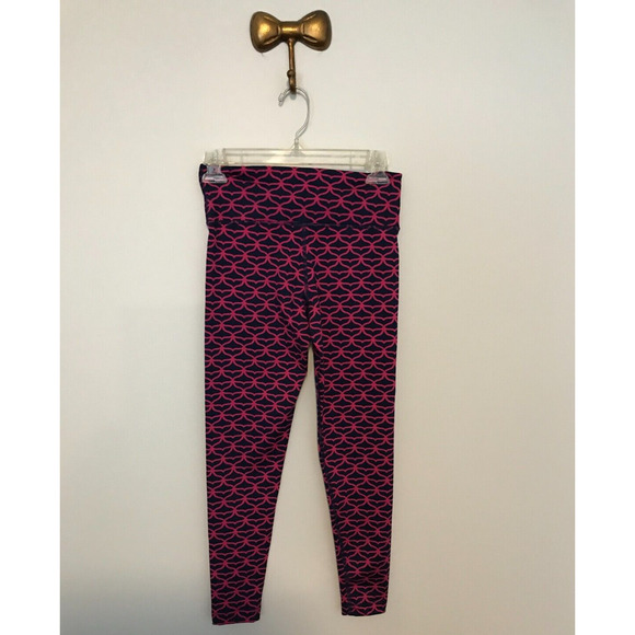 Vineyard Vines Whale Tail Around Town Patterned Leggings - Size EX Small - NWT - Picture 1 of 12